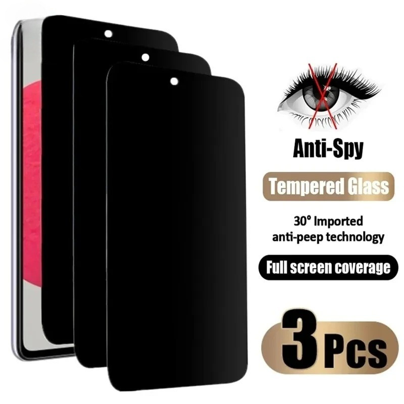 1-3 ชิ้น Anti-Spy ความเป็นส่วนตัวกระจกนิรภัย Realme หมายเหตุ 60 60X 50 C75 C61 C67 C65 C63 C53 C55 C51 C35 C33 C30 C30S C21Y C25Y C25S C20 C11 C12 9 C15 8 8ฉัน 7 6
