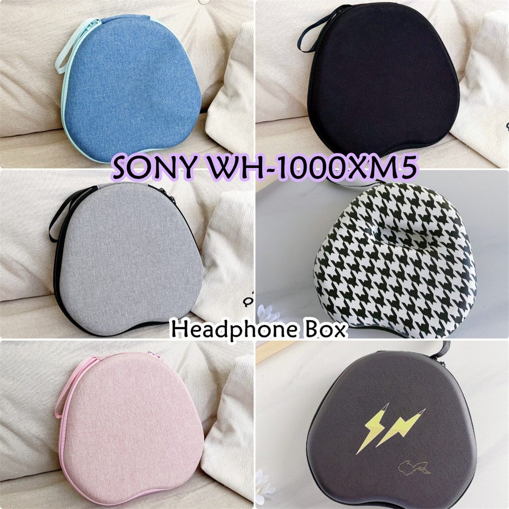 READY STOCK!นําไปใช้กับ SONY WH-1000XM5 เคส Case เคสหูฟัง การ์ตูนนวัตกรรม ซิลิโคนนุ่ม เคส เคสหูฟัง