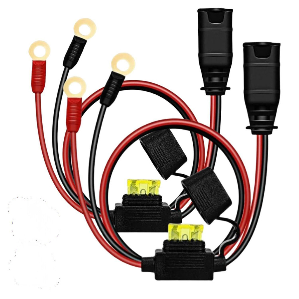 สายรัดสายไฟเข้ากันได้กับ NOCO GC002 X-Connect M6, อุปกรณ์เสริมเทอร์มินัลตาไก่แบบขยาย, 2 แพ็ค