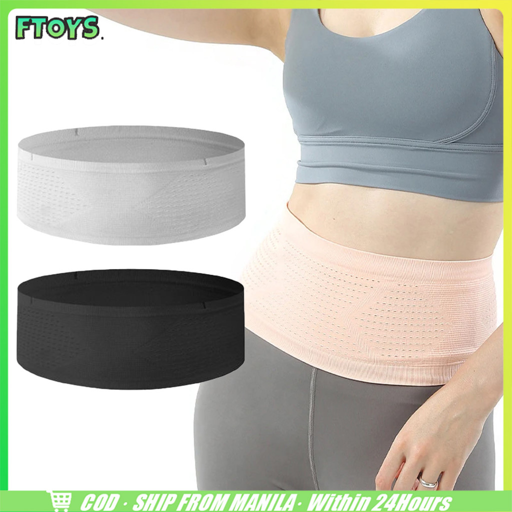 จัดส่งใน24ซม.เข็มขัดวิ่ง เวลเนสสตอปเอววิ่ง running belt bag กระเป๋าวิ่งออกกำลังกาย ใส่มือถือ ยืดหยุ่