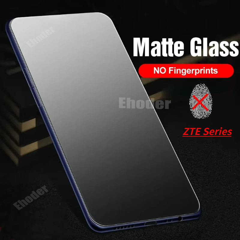 สําหรับ ZTE ใบมีด V70 Max ออกแบบ A75 A73 5G 4G 2025 Matte กระจกนิรภัย Frosted ฟิล์มป้องกันสําหรับ ZTE Nubia เพลง V60 Focus Neo Music2 Neo5G ป้องกันลายนิ้วมือป้องกันหน้าจอ