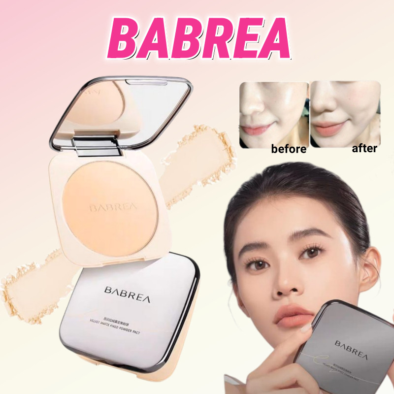 Babrea Soft Focus Matte Powder Oil Control Long Lasting Waterproof Clear and Bright 14.5g