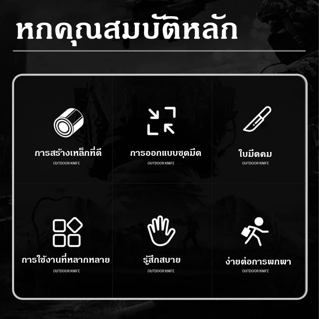 ีดแล่ ทรงคาตานะเล็ก สันหนา3มิล ใบมีดมี สีดำ พร้อมปลอกเก็บแล่นื้อ เสือซ่อนเล็บ มีดพกซามูไร ขนาด พร้อมซองหนัง thumbnail 8