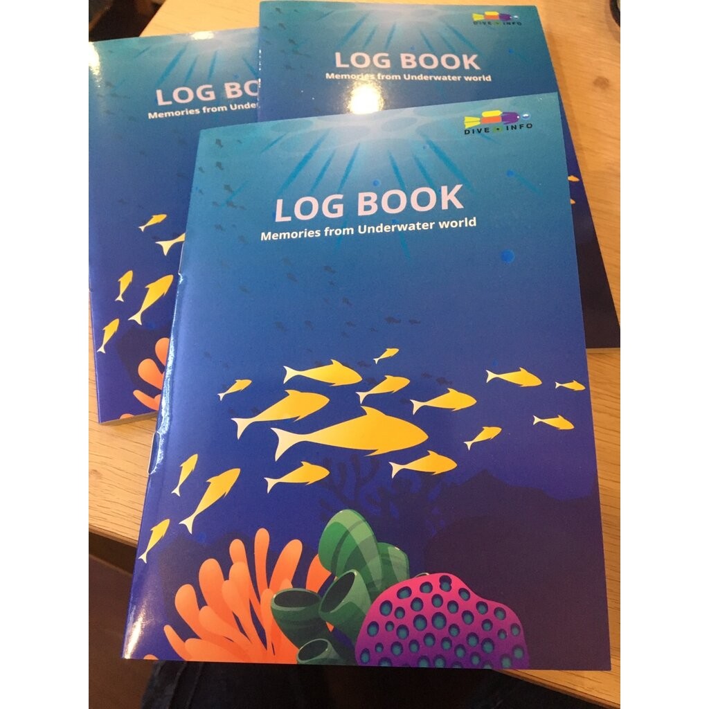 DI - Log Book สมุดสำหรับบันทึก การดำน้ำ