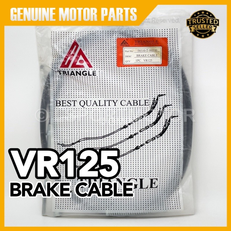 SUZUKI VR125 BRAKE CABLE 58510-T-98E00 TALI BRAKE VR 125