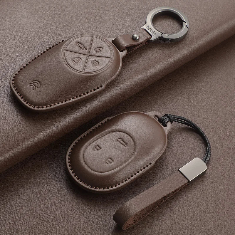 Car Key Case Cover Protection Shell Holder for Weilai NIO ES6 ES8 EC6 ET7 ET5 2022 2023 2024 2025 Le