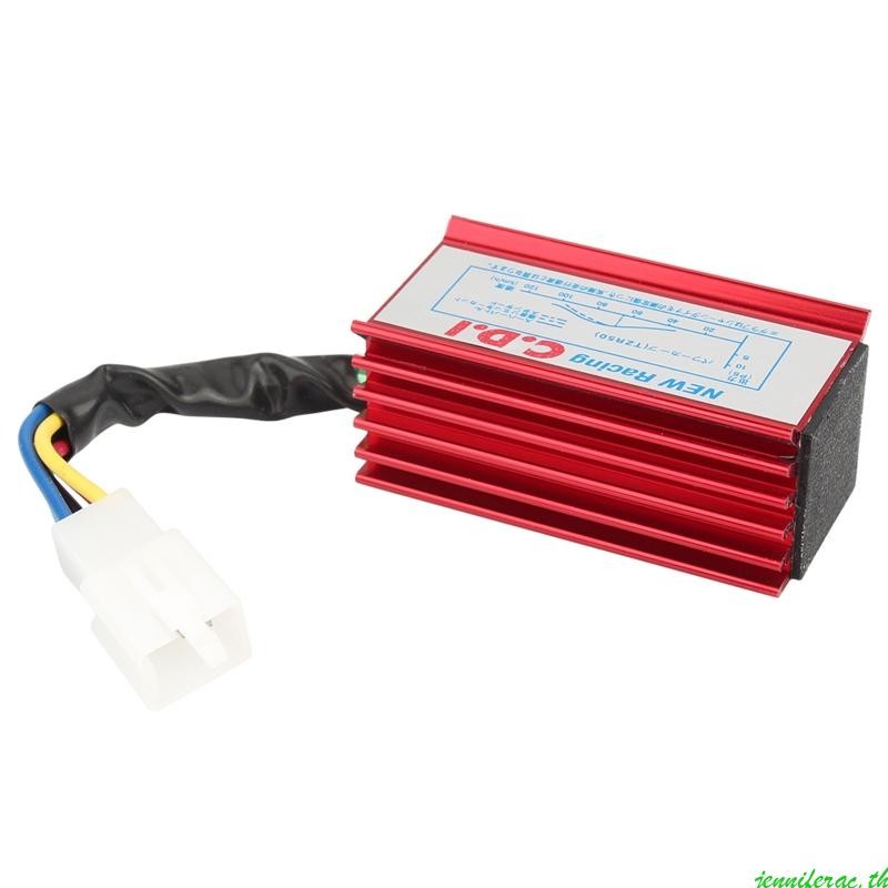 Jenniferac 5 Pin CDI กล่อง 5 Pin Racing CDI กล่อง Racing คอยล์จุดระเบิดสําหรับ 50CC-125CC Pit Bike