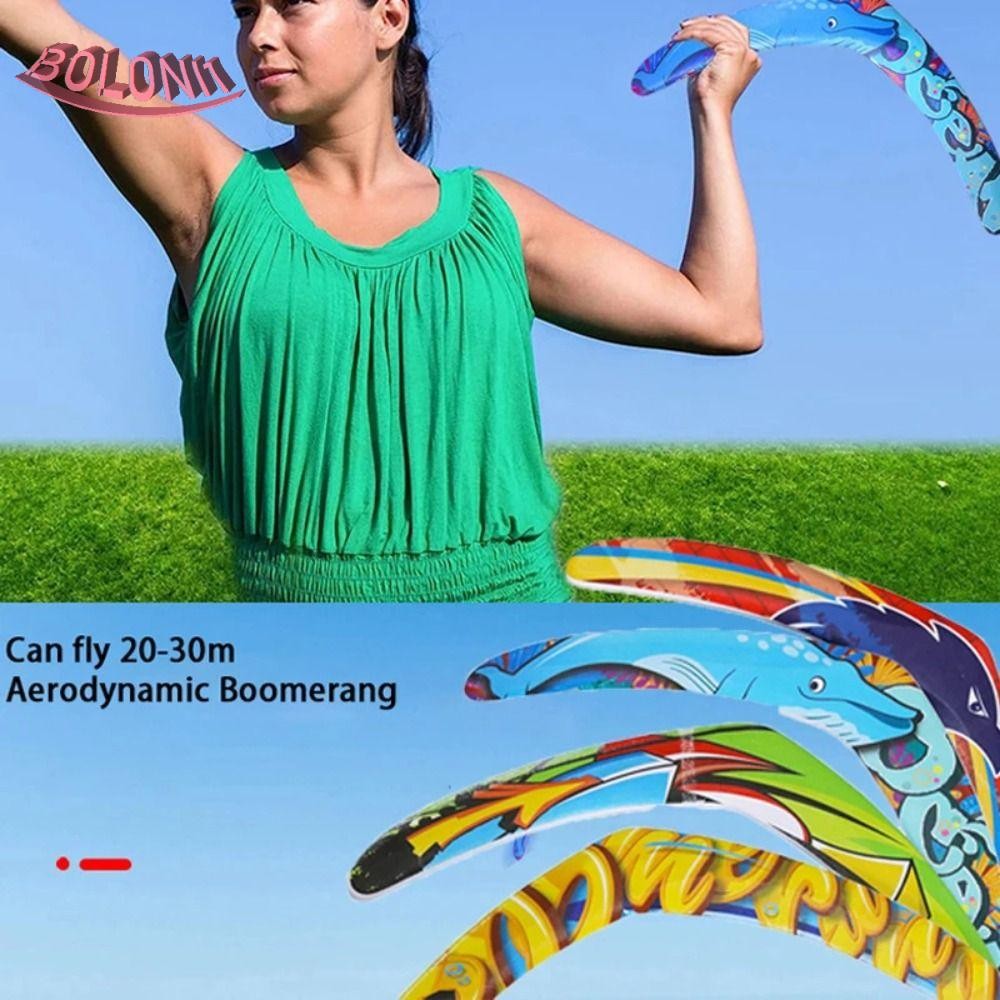BO Flying Boomerang ของเล่น, Fast Catch Returning V-Shaped Boomerang, Interactive Boomerang Profesio