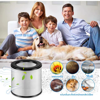 (H13)ไส้กรองอากาศ Philips AC0650 AC0650/10 ฟิลเตอร์กรอง รุ่น FY0611 ฟิลิปส์ Air Purifier Series 600i
