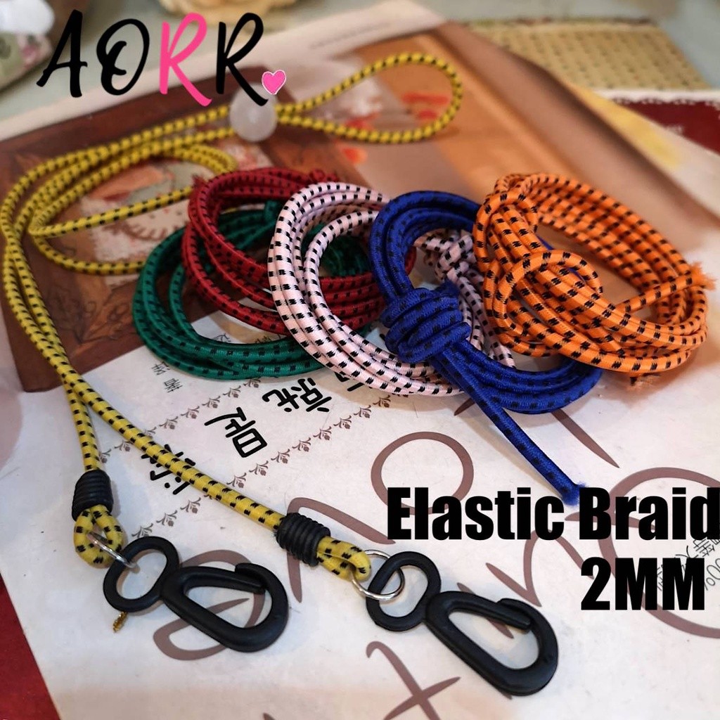 3mm ยางยืด เส้นกลม ยางยืดเส้นกลม เอนกประสงค์ ขนาด 3 มิล ตัดแบ่ง ความยาวจากม้วน Rubber Elastic สินค้าพร้อมส่งจากไทย