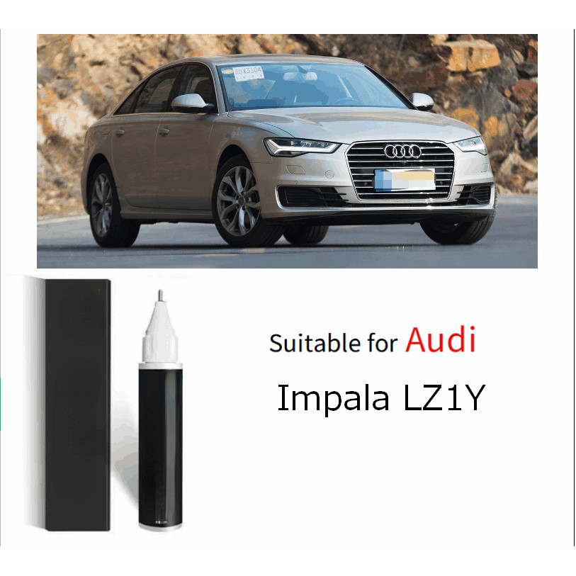 ซ่อมสีสําหรับรอยขีดข่วน เหมาะสําหรับ Audi Crystal Silver LX7W Zebra LZ1Y Platinum LS1U LA1X touch-up