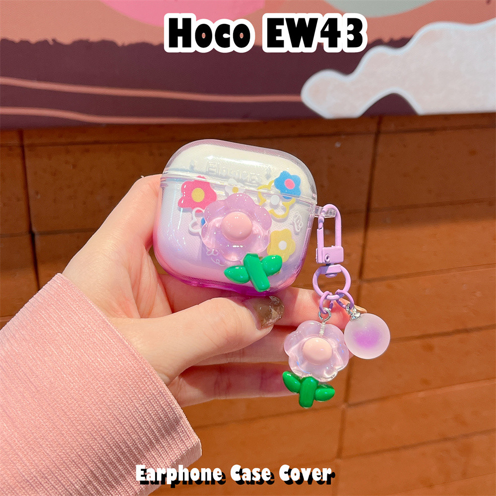 ประณีตสําหรับ Hoco EW43 Case Casing Soft Silicone Cute Cartoon Headphone Case Cover