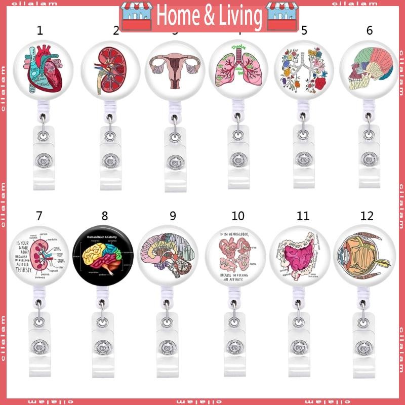 CI Doctor Nurse Work Chest Pocket Card Holder ID Card Holder Badge Accessories