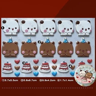 แผ่นลอกลายช็อคโกแลต ลายรวมการ์ตูน ลายซุปเปอร์ฮีโร่ ลายเจ้าหญิง =2