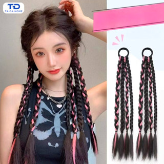 มวยผมหางม้าสองชั้นของหญิงสาวมีความหวานและเย็นตามธรรมชาติ ที่…