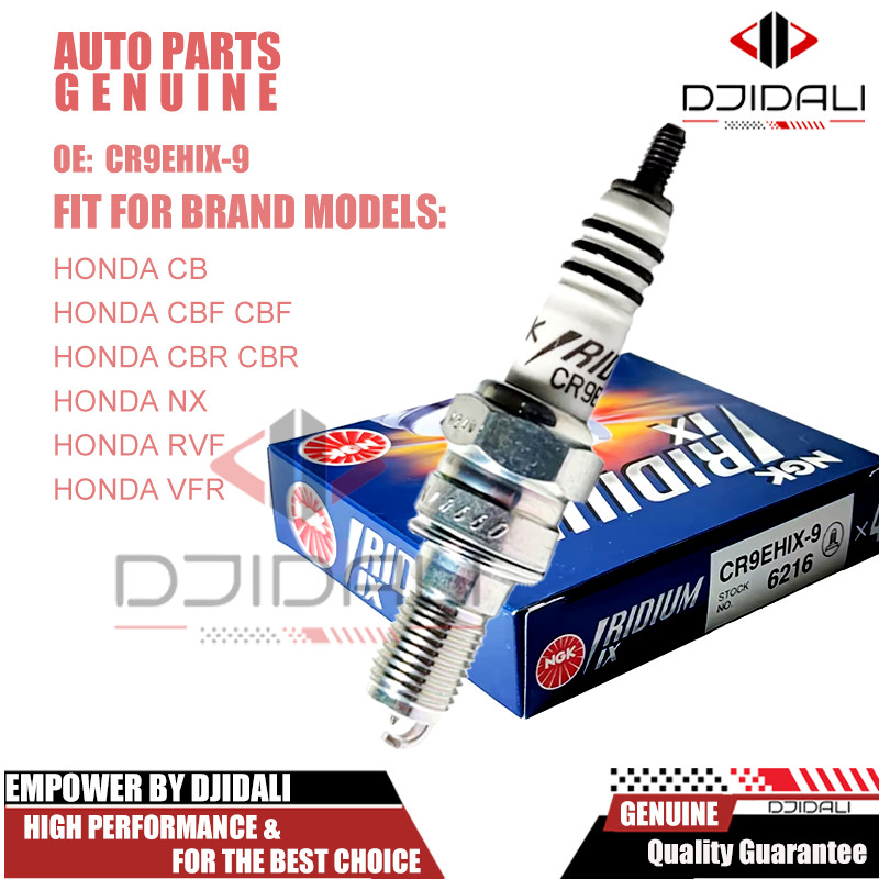Ngk หัวเทียน CR9EHIX-9 สําหรับ HONDA CB CBF CBR NX RVF VFR