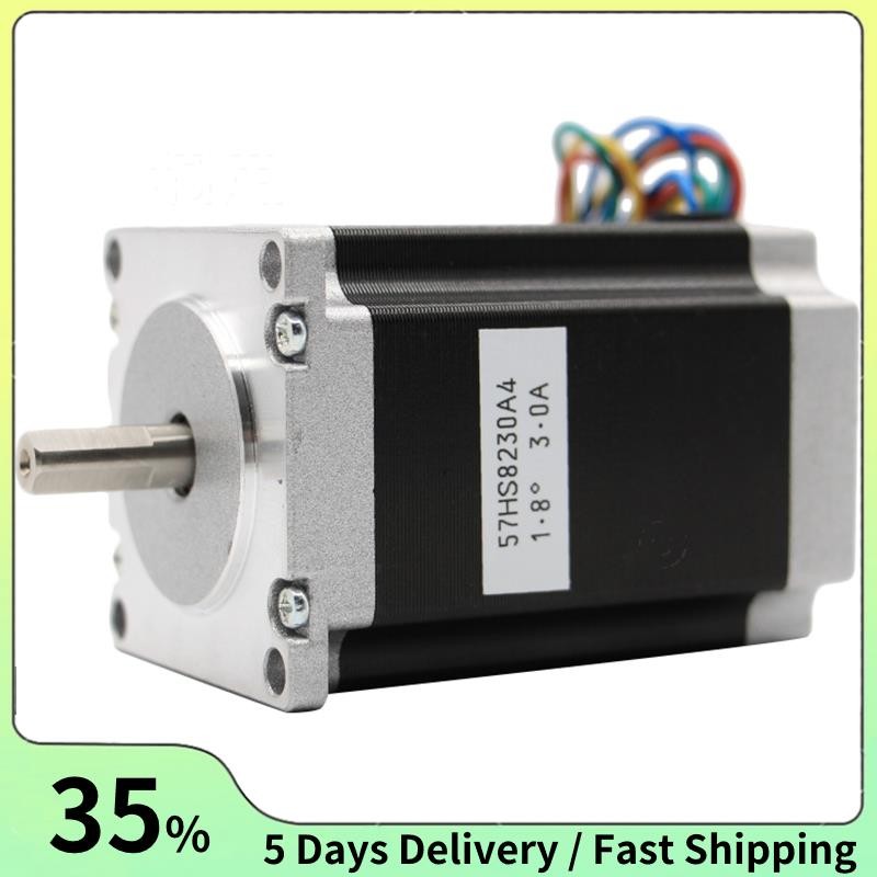 Nema 23 Cnc Stepper Motor 57x82Mm 3A 2.2N.315Oz-In Nema23 Cnc Router แกะสลักเครื่องกัด 3D เครื่องพิมพ์