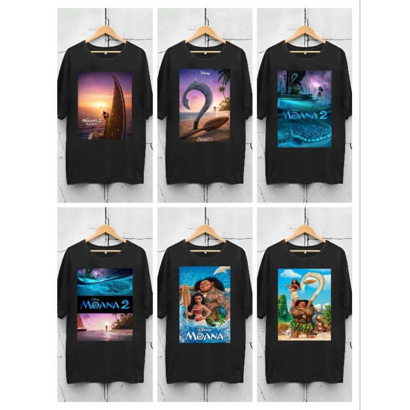 🌸🌸เสื้อยืด เสื้อยืด MOANA MOVIE 2 เสื้อยืด MOANA MOVIE 2 S-5XL
