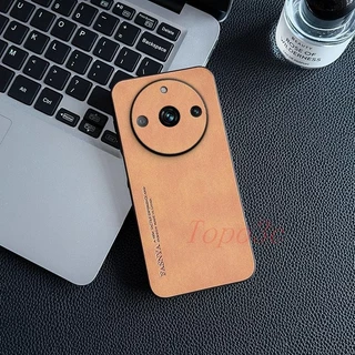 เคส Realme 11 Pro Plus 5G เคสโทรศัพท์หนังธุรกิจสีทึบ YBP