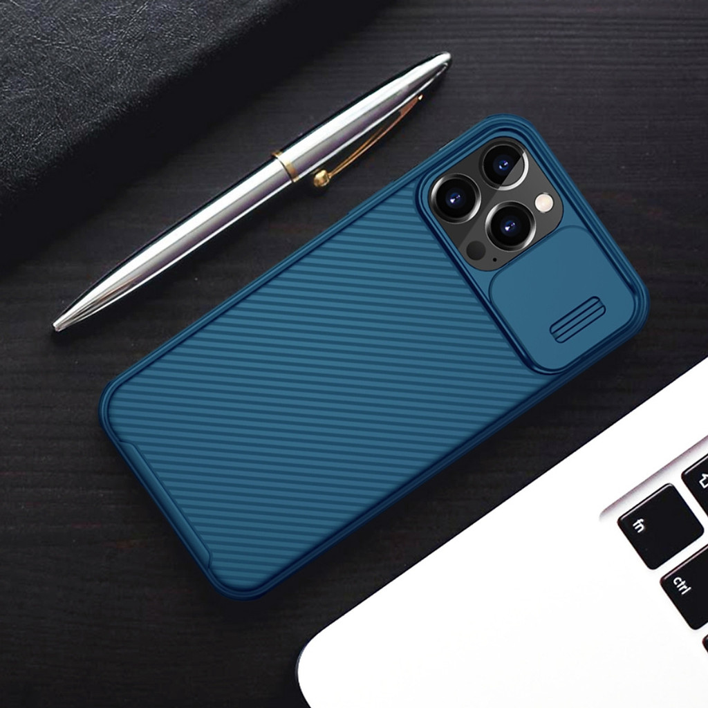 เคสป้องกันกล้องสไลด์กันกระแทก Nillkin Camshield สําหรับ iPhone 16 / 16 Plus / 16 Pro / 16 Pro Max
