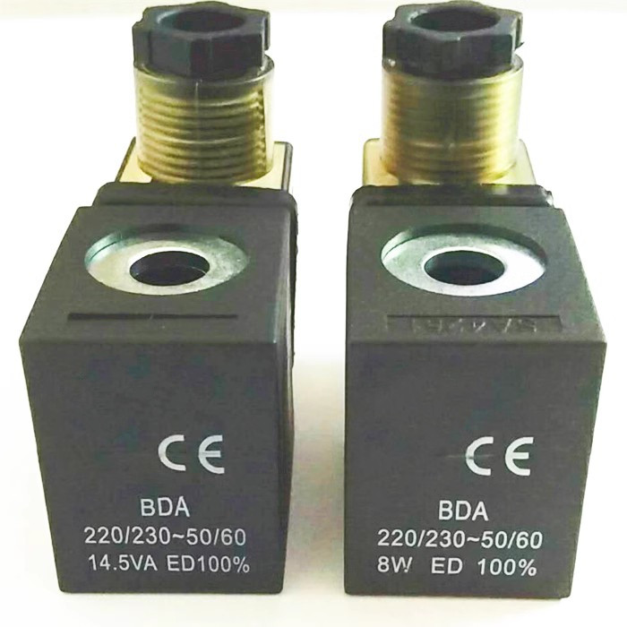 โซลินอยด์วาล์วคอยล์ BDA 220v/230v 14.5VA 8W รูรับแสง 13 มม.ความสูง 39 มม.AC220V