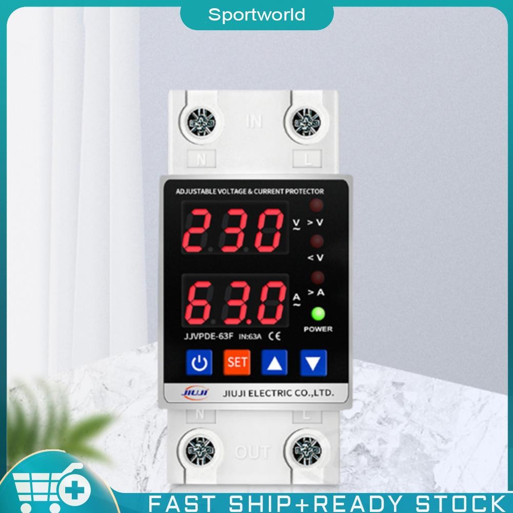 ป้องกันไฟตก ไฟเกิน ไฟกระชาก ปรับตั้งค่าแรงดัน Over Voltage and Under Voltage protective device protector relay