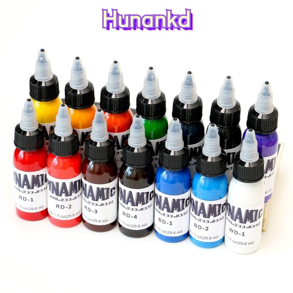 【ขายร้อน】หมึกสัก 30 มล.10 สี ชุดหมึกสัก หมึกสักมืออาชีพ เม็ดสีสัก