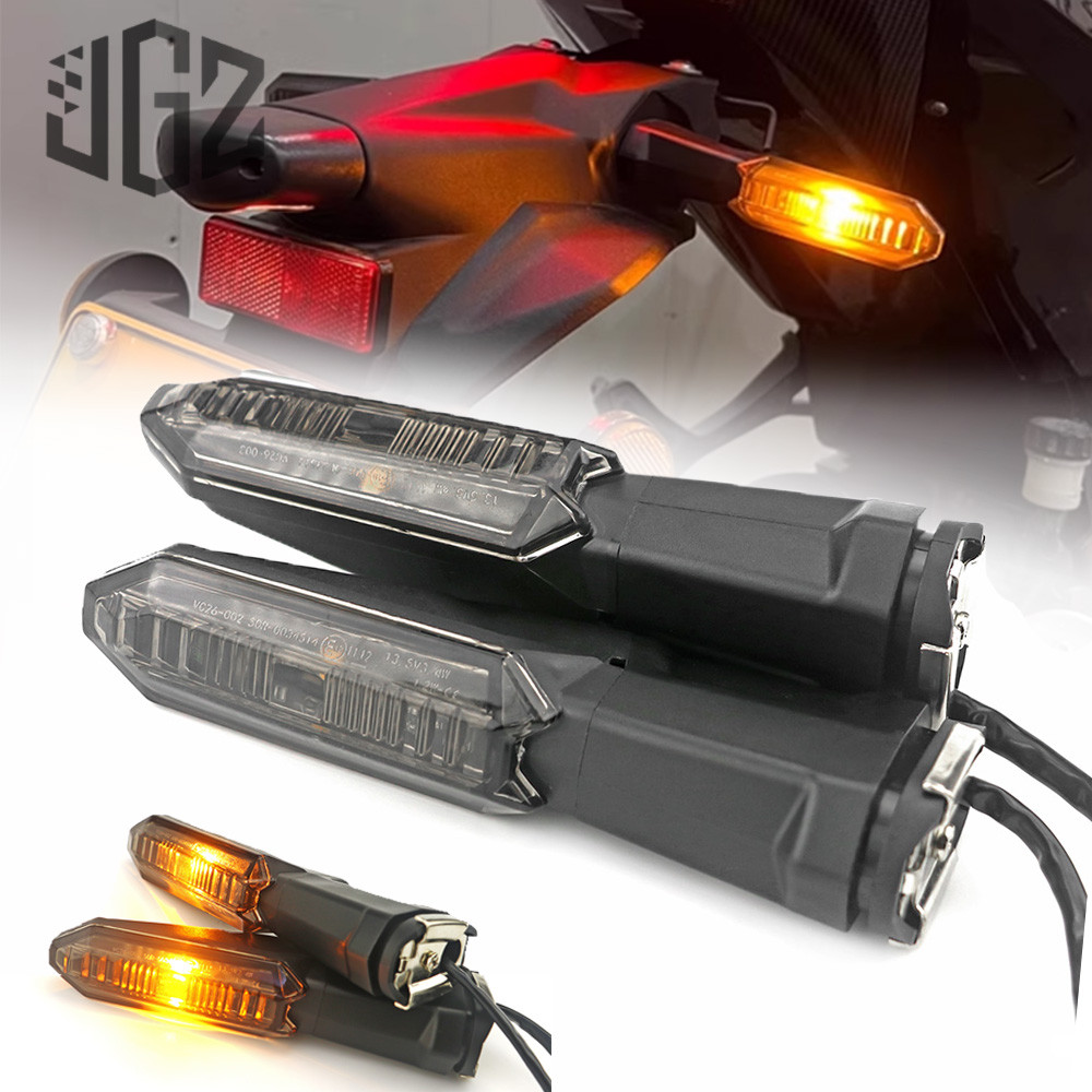 Ce ไฟเลี้ยว LED สําหรับ KAWASAKI Z250 Z400 Z650 Z900 Z300 Z125 ไฟแสดงสถานะรถจักรยานยนต์