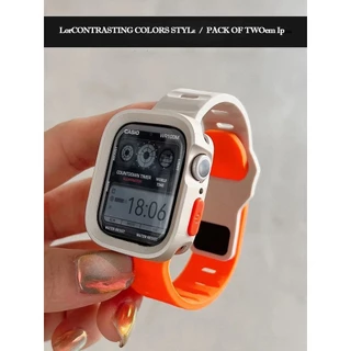 ซิลิโคนสร้อยข้อมือฝาครอบ กรณี + สายรัด สําหรับ แอปเปิล ดู 11 10 42 มม. 46 มม. พิเศษ3 2 1 49/44/45/41/40 มม. 9 8 7 6 5 4