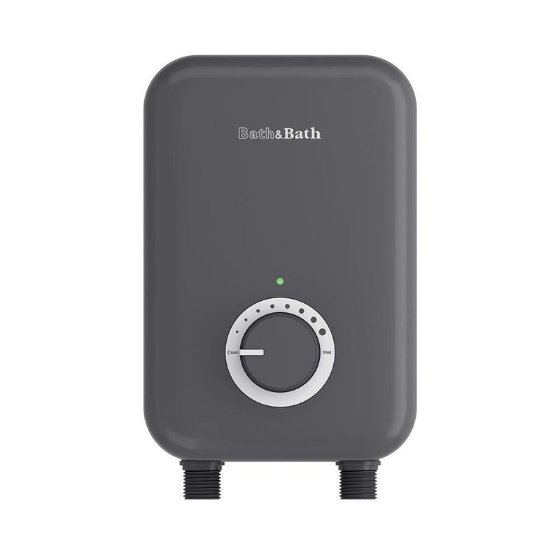 [ติดตั้งฟรี! แบบจั๊มไม่รวมอุปกรณ์] BATH&BATH เครื่องทำน้ำร้อน 8000W รุ่น BT-K7007-BK