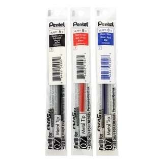 Pentel Energel Permanent Refill LRP5 0.5 mm. / LRP7 0.7 mm. I ไส้รีฟิลหมึกกันน้ำ แห้งไว