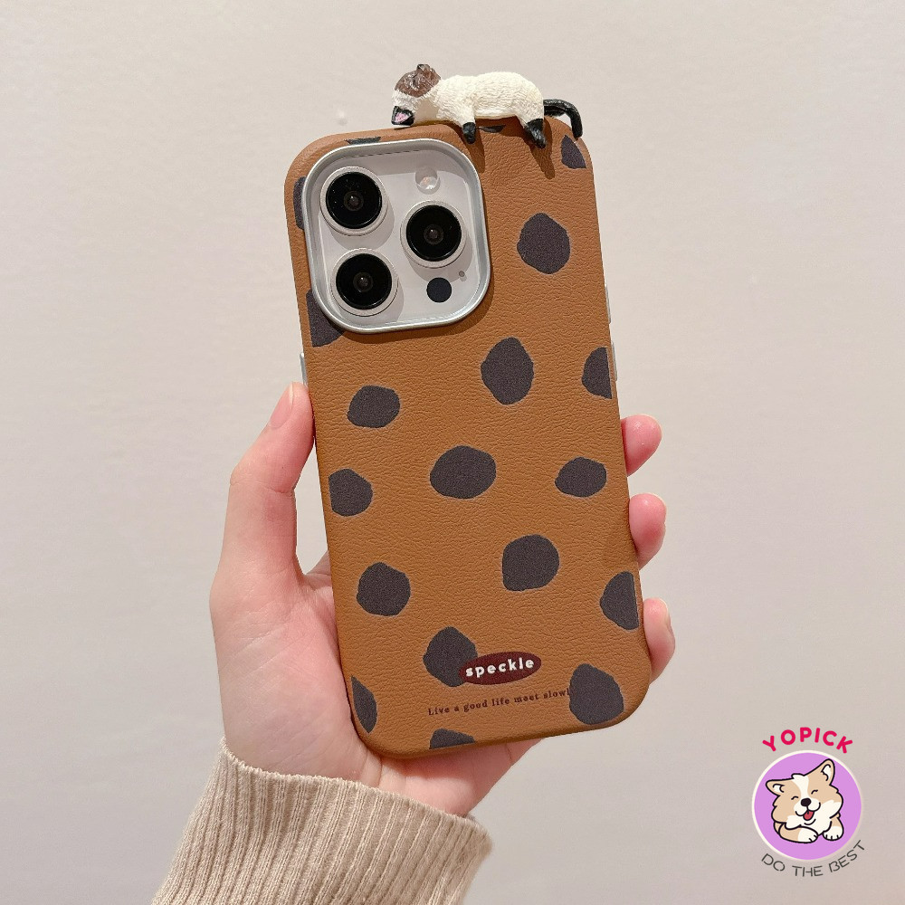 สําหรับiphone 16 16Pro 16Plus 16Pro Maxเคสโทรศัพท์11 12 13 14Plus 15Pro XR XS Max 7 8Plus 3Dรวบรวมข้อมูลแมวหนังฝาครอบโทรศัพท์น่ารักการ์ตูนสาวเพื่อนปัจจุบันใหม่SP