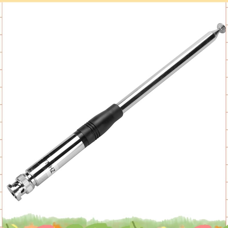 Super 27Mhz เสาอากาศ 9 นิ้วถึง 51 นิ้ว Telescopic/Rod HT เสาอากาศสําหรับ CB มือถือ/วิทยุแบบพกพาพร้อมขั้วต่อ BNC