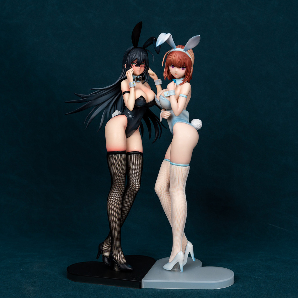 Black Bunny Girl Aoi White Bunny Girl Natsuya Figure Beautiful Girl Original Painting Anime Two-dime