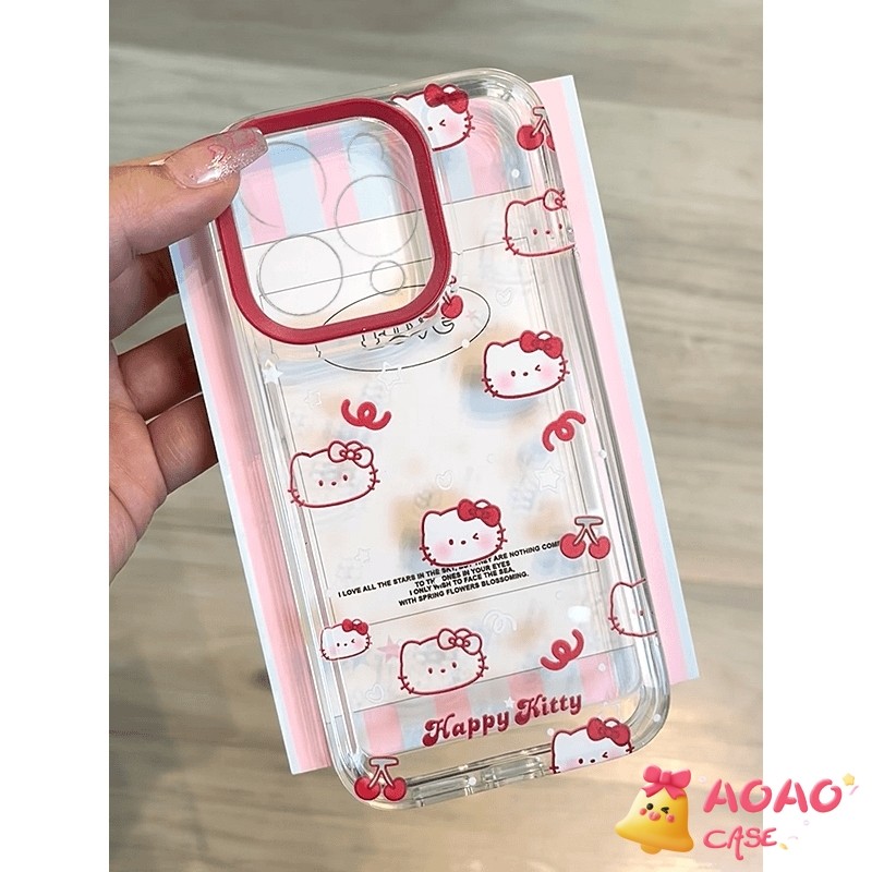เคส Samsung A05 A13 A12 A14 A15 A06 A05S A03 A04 A23 A51 A50 A53 A33 A54 A34 A24 A32 A20 A04 A30 ปกโบว์คิตตี้หวานน่ารัก
