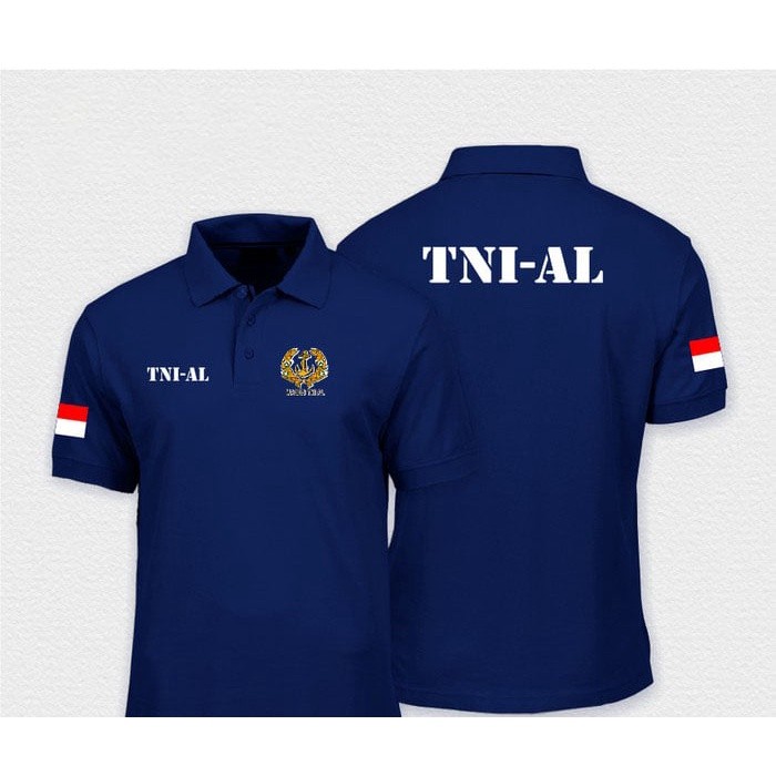 เสื้อโปโล TNI-AL พรีเมี่ยม ใหม่ล่าสุด / เสื้อคอปก TNI AL indonesia เสื้อ UNIFORM