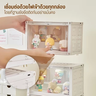 กล่องใส่โมเดล กล่องอคริลิค ชั้นวางโมเดล อคริลิค กล่องใส่ตุ๊กตา กล่องอะคริลิค ใส่ตุ๊กตากันฝุ่นวางซ้อนกันได้