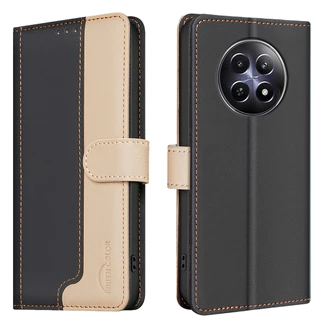 เคส Case for OPPO Reno 16 15 14 13 11 F 16F 15F 14F 11F 13F 14F 8 7 Z 7Z A6x A6c A6s A6t A6 A5 Pro A79 5G A58 A38 A18 A54 A16 A55 A56 A74 A95 เคสโทรศัพท์หนังฝาพับพร้อมช่องใส่บัตรสําหรับ Splice PU Leather Flip Cover Wallet Card Slots Soft TPU Shell BF33