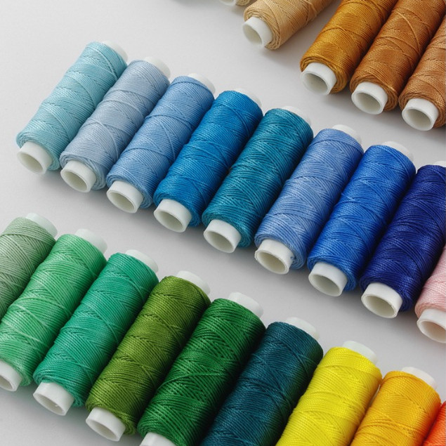 30M 0.55mm รอบหนังขี้ผึ้งด้ายสำหรับ DIY สร้อยข้อมือเครื่องประดับเย็บมือ