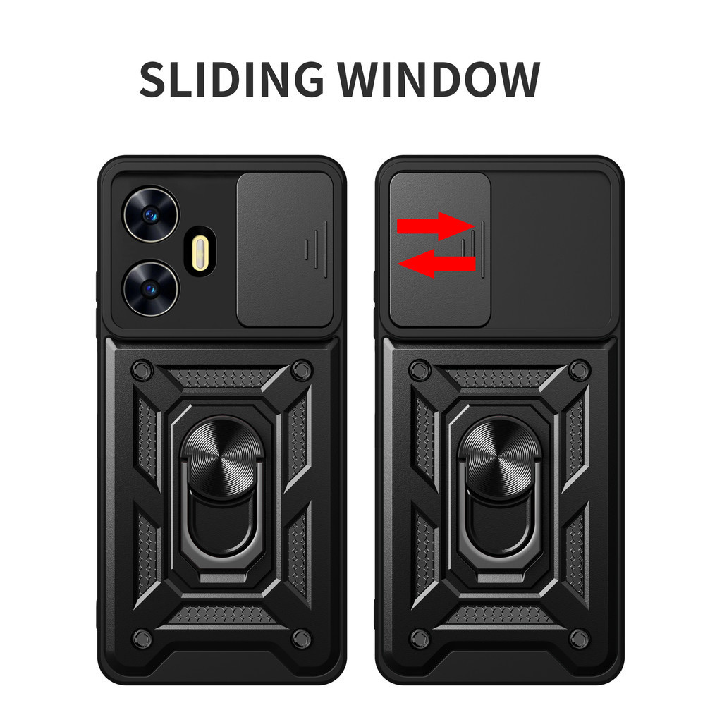 เคส Realmec55 RMX3710 Realmenarzon55 Realme c55 narzo n55 ใหม่ PC ซิลิโคน anti drop และกันกระแทก tra