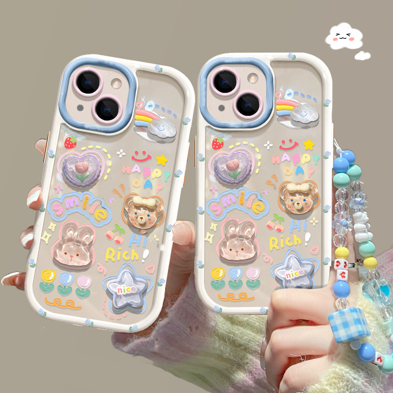 Poppa🔥ส่งจากไทย เคสโทรศัพท์มือถือนิ่ม เคสไอโฟน กันกระแทก สําหรับ IPHONE 8 11 13 plus XR 12 7P X/XS 14 15PROMAX กราฟฟิตี