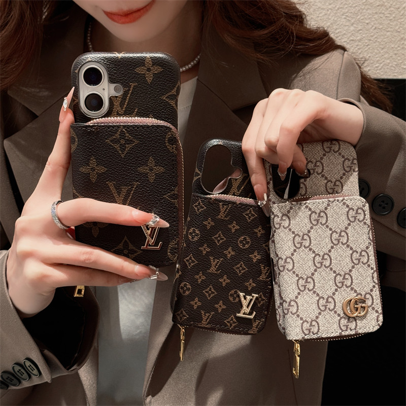 หนังซิปใส่การ์ดเคสโทรศัพท์สําหรับiphone 16 Pro Max 15 14 Plus 13 Promax 12 11 16pro 15pro 14pro 16plus 16promax 15promax 14promax 13promax 12Promaxปกหลัง