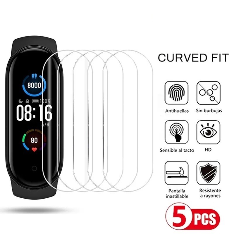 ฟิล์มไฮโดรเจลสําหรับ Xiaomi Mi Band 10 9 7 Pro 6 5 4 3 Mi 8 Active Full Cover Soft Screen Protector อุปกรณ์เสริมนาฬิกาอัจฉริยะไม่ใช่แก้ว