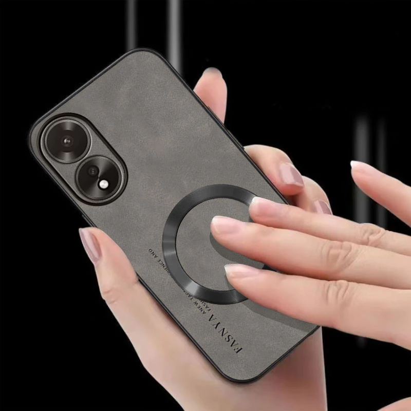 เคส ปลอก OPPO A18 4G A38 4G A58 4G A78 4G A78 5G 5G เคสโทรศัพท์ป้องกันการสั่นสะเทือนแหวนดูดแม่เหล็กฝาครอบป้องกันพร้อมขอบนุ่มและฝาหลังกันลื่น ybpcxq