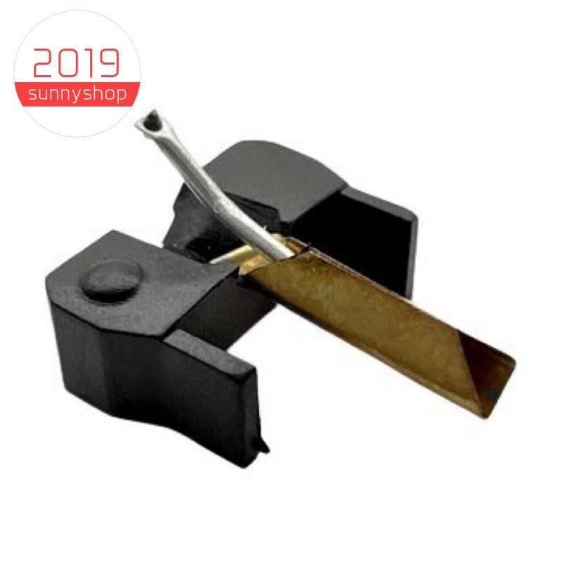 [sunnyshop2019]เพชรโปร่งใสStylusเข็มแผ่นเสียงเข็มInternogrrraph Turntableอุปกรณ์เสริมสําหรับm75 M75ED M75-6S DUAL N75 TYPE2