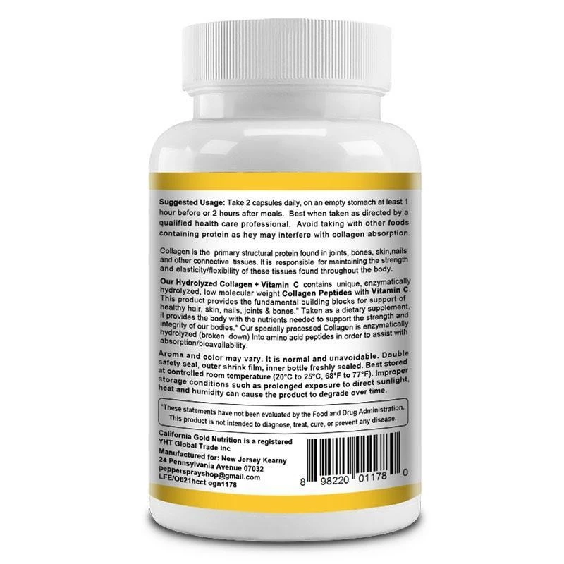 Bcuelov Hydrolyzed Collagen Peptides อาหารเสริม thumbnail 6