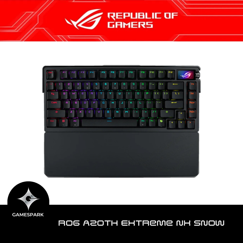 เกมมิ่งคีย์บอร์ด ASUS ROG Azoth Extreme NX Snow