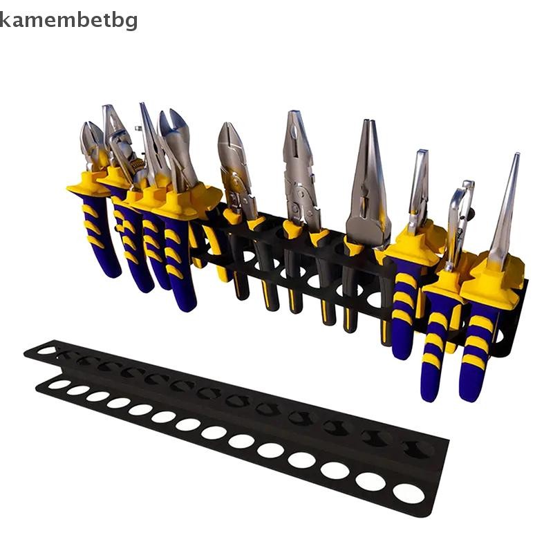 Kamembetbg สกรู Wall Mount Heavy Duty ไขควงชั้นเก็บจัดเก็บไขควง Rack เครื่องมือ Rack คีมผู้ถือเครื่องมือ TH