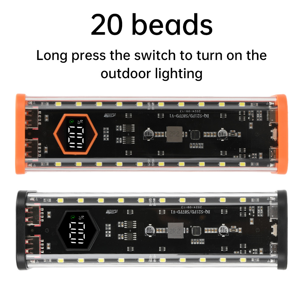 Pcbfun 8 ชิ้น 21700 แบตเตอรี่ DIY Kit Quick Charge ไม่มีบัดกรีแบตเตอรี่แบบชาร์จไฟได้กรณี