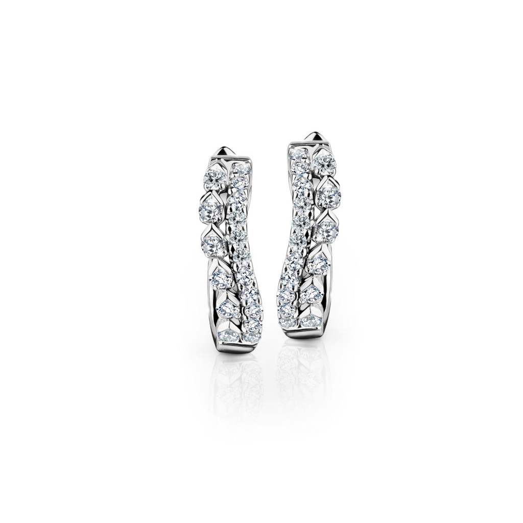 Jubilee Diamond ต่างหูเพชร Raindance Earrings Jubilee diamond เพชรแท้